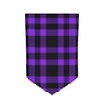 thumbnail image 5 of Wukai Purple Buffalo Plaid Print Garden Flag 12.5x18 Inch Double Sided Sun-resistant Rain-resistant, Wrinkle-resistant Colorfast(Only Flag), 5 of 7