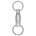 thumbnail image 2 of Llaveros Doble División Llavero Coche Herramienta EDC Aleación Aluminio para Hombres Y Mujeres, 2 of 9