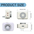 thumbnail image 3 of Hyper Tough Indoor Analog Mini Timer with 1 Polarized Outlet, 3 of 9