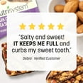 thumbnail image 4 of Nutrisystem Dark Chocolatey Sea Salt Nut Squares Bites, Low Carb Snack, Shelf-Stable, 15 Count, 4 of 8