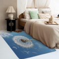 thumbnail image 3 of Dandelion Area Rugs for Bedroom Living Room - 4x5 ft - Plant Carpet for Home Decor - Dandelion Patterned Decorative Indoor Large Rug - Washable & Soft & Non Slip & Low Pile (ZF&7563), 3 of 7