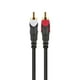 thumbnail image 4 of Cable Audio Dual 6 35 Mm A 2RCA Mezclador DVD Cable Conectado para Amplificador (2 M), 4 of 6