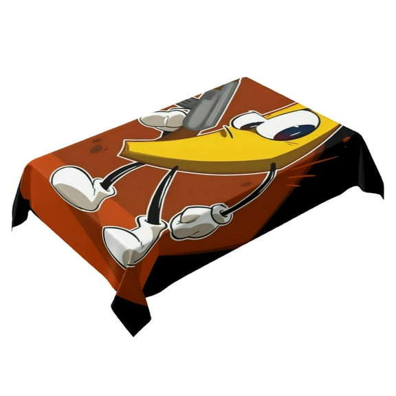 Shovelware Brain Game Roblox Themed Square Tablecloth 54 * 72 Inches Durable Stylish