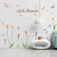 thumbnail image 4 of Un conjunto de pegatinas de pared de mariposas de diente de león, pegatinas de pared, decoración de pared, 4 of 5