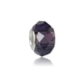 thumbnail image 1 of 20Pcs 10x19.5mm Handmaking Large Hole Glass Beads Mix Color Charm for Jewelry Making - Purple, 1 of 7