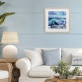 thumbnail image 3 of Stupell Industries Tropical Curling Aqua Wave on Shore Birch Framed Print Under Glass, 16 x 16, by Kate Jarvik Birch, 3 of 8