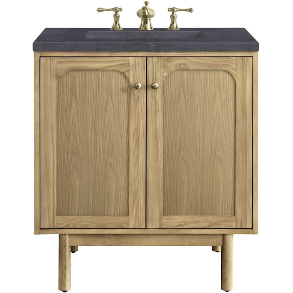 James Martin Vanities 545-V30-LNO-3CSP Laurent 30" Single Basin Poplar Wood Vanity Set -