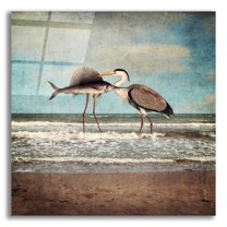 Epic Art 'What Would I Do For Love' by Paula Belle Flores, Acrylic Glass Wall Art, 12"x12"