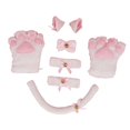 thumbnail image 4 of Disfraz de gato Yuyangstore disfraz de gato Blanco, 4 of 8