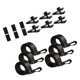 thumbnail image 5 of Accesorio de accesorio de carrete de cubierta solar de 6x piscina, 6 clips de cierre táctil, suministros de correas de cubierta solar de la piscina, 5 of 9