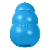KONG® Classic Rubber Puppy Dog Toy for Beginner Chewers, Blue, Small for Dogs up to 20lb