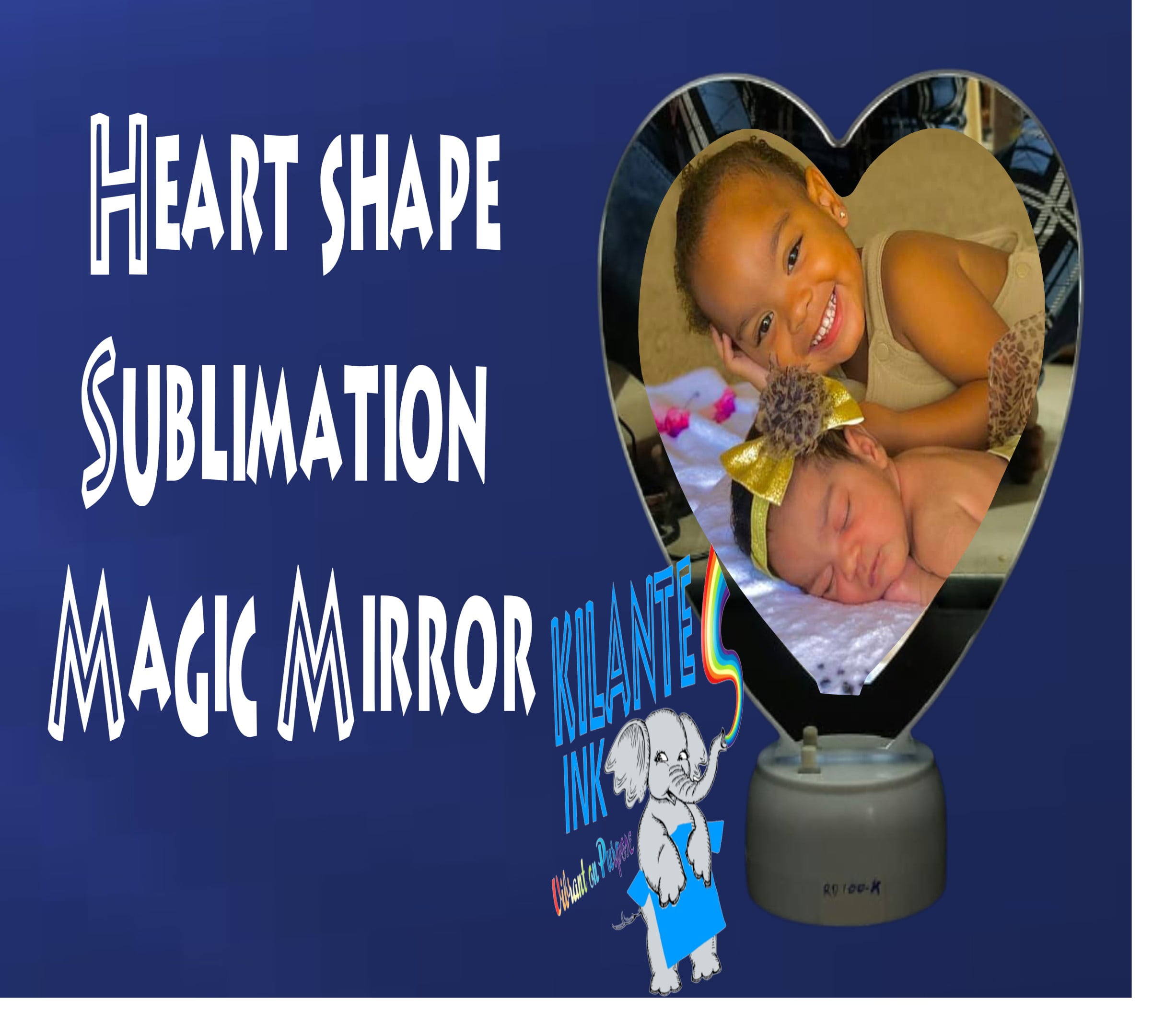 LED Sublimation Magic Mirror