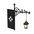 thumbnail image 2 of Miniature Hanging Shelf Lamp, Vintage Library Lantern-Decorative Bookshelf Lighting, Warm LED Nightlight, Metal Bookcase Light, Reading Literary Decor, Desk Decoration, 2 of 8