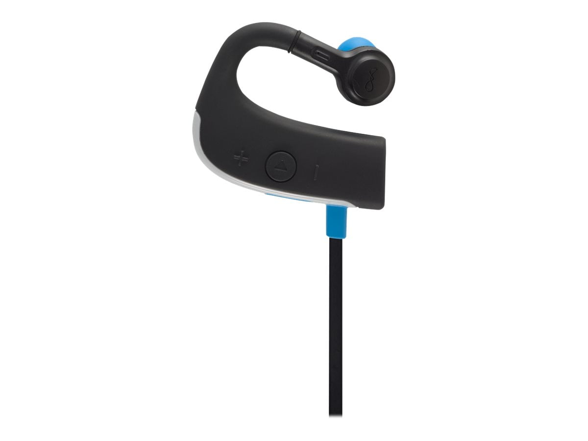 BlueAnt PUMP Earphones inear overtheear mount Bluetooth wireless black for iPad