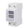 thumbnail image 3 of 220V 40/63A DIN Rail ajustable sobre el dispositivo de protección bajo voltaje sobre el límite de protección de corriente Voltímetro de amperímetro, 3 of 7