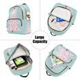 thumbnail image 5 of JIALIOU Mini Backpack Purse for Women Quilted Casual Daypack Small Travel Shoulder Bag, Starry Christmas Tree, 5 of 7