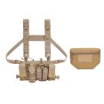 thumbnail image 1 of Aparejo portátil del chaleco del pecho con el chaleco al aire libre de los multibolsillos que acampa senderismo Caqui Soledad Bolsa de chaleco Molle, 1 of 9