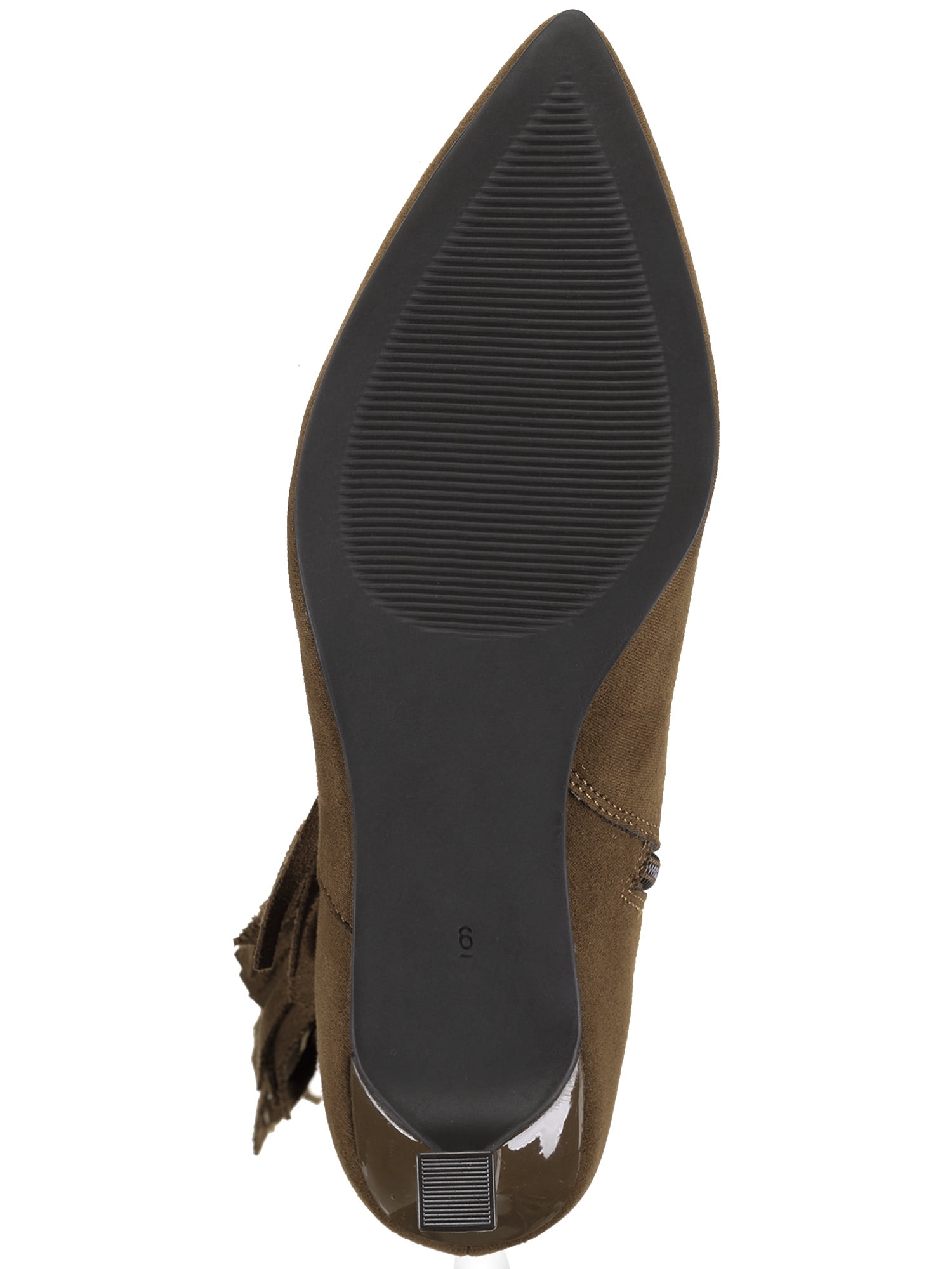 Celebrity Pink's Womens Finn Fringe Bootie