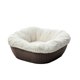 thumbnail image 1 of Cama para Perros Gatos Comoda Tela Felpa Lavable Doble Cara Dog Bed Mocca, 1 of 2