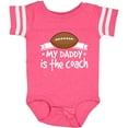 thumbnail image 3 of Inktastic Football My Daddy is the Coach Boys or Girls Baby Bodysuit, 3 of 5