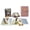 Light pink+ 54 Holy Cards_#08, variant on Catholic Genuine Leather Holy Card Holder – Pocket Prayer Card Organizer with Snap Closure Book Faux Case Album Carrying Worship Funeral Anima Christi Relic Cross Water Bible Box