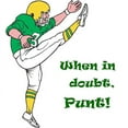 thumbnail image 2 of CafePress - Kicker: When In Doubt, Punt Mug - 11 oz Ceramic Mug - Novelty Coffee Tea Cup, 2 of 4