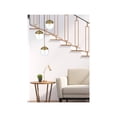 thumbnail image 2 of Living District Eclipse 18 Inch Pendant Clear Shade in Chrome, 2 of 9