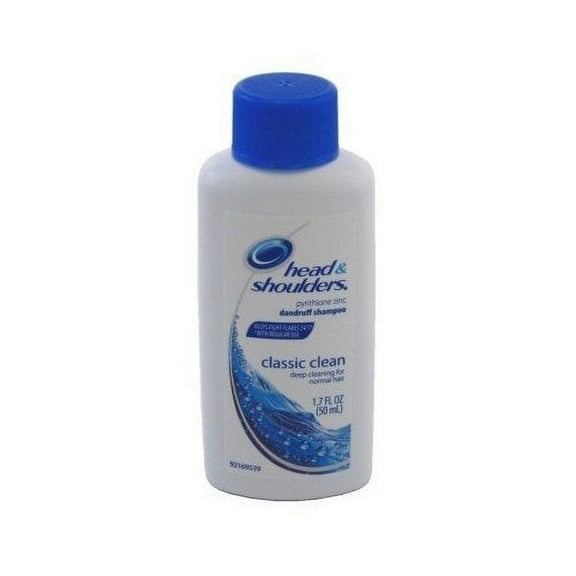 Head And Shoulders Classic Clean Dandruff Shampoo 1.7 Ounce (Pack Of 12)