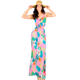 thumbnail image 1 of VESTIDO LARGO DE MUJER STRETCH DE ESTAMPADOS PRIMAVERALES UNITALLA, 1 of 5