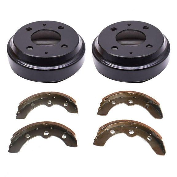 munirater Golf Cart Brake Drums Shoes Kit For Gas/Electric Yamaha G1, G2, G8, G9 (82-92)