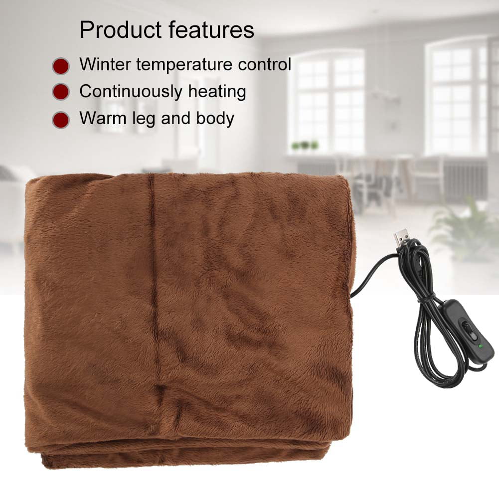 Details about   110V/220V Electric Heated Flannel Blanket Warm Winter Cover Heater Warm Pad 