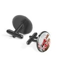 thumbnail image 2 of Valentine's Day Sophisticated Stainless Steel Cufflink Set for Men - Versatile Styling for Formal Attire - for Office Meetings and Special Occasions, 2 of 6