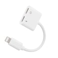 thumbnail image 3 of Graflsoa Adaptateur Lightning Double Port pour iPhone 7 et Plus : Charge et Écoute Audio Simultanées, Compatible avec iPhone X/8/7/Plus & iPad Pro, Design Compact et Portable, 3 of 6