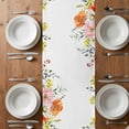 thumbnail image 6 of Gnomes Easter Table Runner - 72 Inch Long, Kitchen Dining Table Runner Dresser Scarves, Eucalyptus Spring Floral Weeping Eggs Farmhouse Farmhouse Decor for Coffee Tables Wedding Party Banquet, 6 of 8