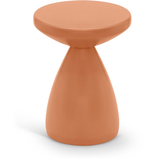 Meridian Furniture Anika Salmon Iron Side Table