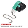 thumbnail image 5 of Pull Chain Switch 3 Speed 4 Wire for Ceiling Fan Lamp Green Silver 2pack, 5 of 5