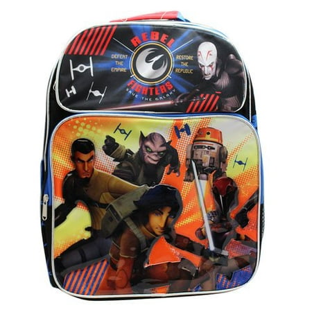 Backpack Star Wars Rebel Fighters 16 School Bag New 651510 Backpack Star Wars Rebel Fighters 16 School Bag New 651510