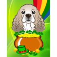 thumbnail image 1 of Carolines Treasures BB1960GF Cocker Spaniel St. Patricks Day Flag Garden, 1 of 3