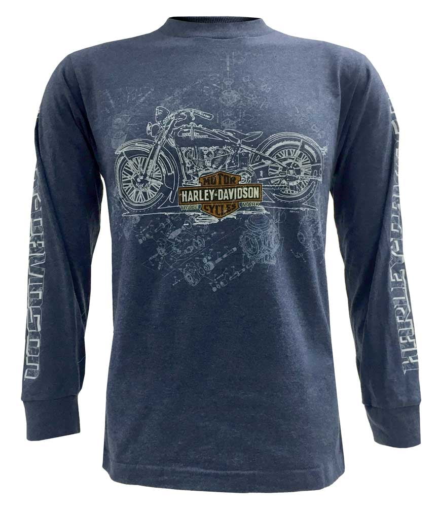 mens harley davidson long sleeve t shirts