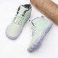 thumbnail image 4 of VBARHMQRT Espadrilles pour Hommes Noires et Rouges Chaussures pour Hommes Mode Semelle Épaisse Mi-Longue Manches Longues Bottes pour Couple Chaudes Bottes de Neige d'Extérieur, 4 of 9