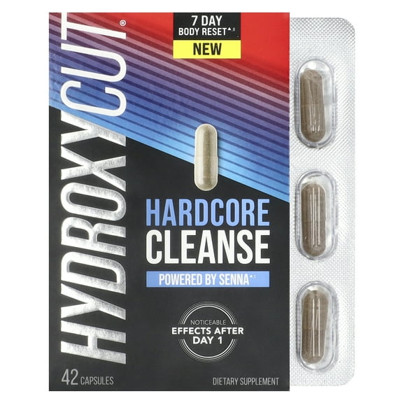 Hydroxycut Hardcore Cleanse, 42 Capsules