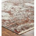 thumbnail image 3 of K2 Floor Style - AURORA Powe Loom Zinc and Spice Rug, 3 of 4