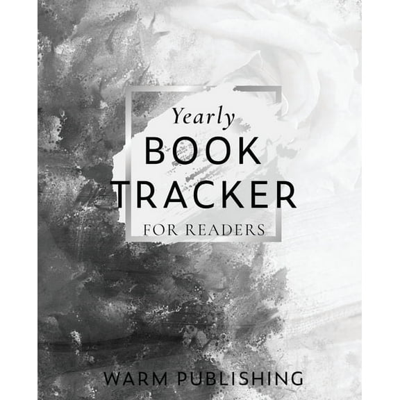 Yearly Book Tracker B&W, (Paperback)