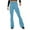 Light Blue A, variant on Akafmk Womens High Waist Yoga Pants,Flare Leggings for Women,Casual Solid Color Elastic Waist Stretchy Long Trousers with Pocket