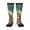 3 Black, variant on Roman Chariot Horse Race Knee Socks, High Socks Long Stretchy Sock Women Knee High Stocking, Long Socks for Women