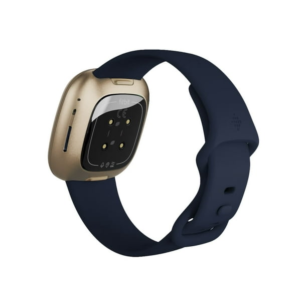 Fitbit Versa 3 - Soft gold aluminum - smart watch with band 
