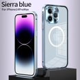 thumbnail image 1 of Slide Buckle Aluminum Alloy Metal Frame Case For iPhone 15 14 13 Pro Max Plus, 1 of 5