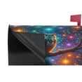 thumbnail image 4 of Mailbox Covers Magnetic Large Size Post Box Cover Wrap Outside Waterproof Home Yard Garden Decor Owl on Branch with Colorful Star 25.5x21, 4 of 9