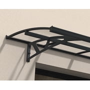 Palram - Canopia Amsterdam 8920 29' x 5' Awning - Gray/Clear