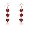 thumbnail image 1 of Sonducket 1 par de aretes con estilo simple, color rojo, colgantes para las orejas, gotas para las orejas A Ropa, zapatos y accesorios Miscelánea D Sonducket AP008629-04, 1 of 6